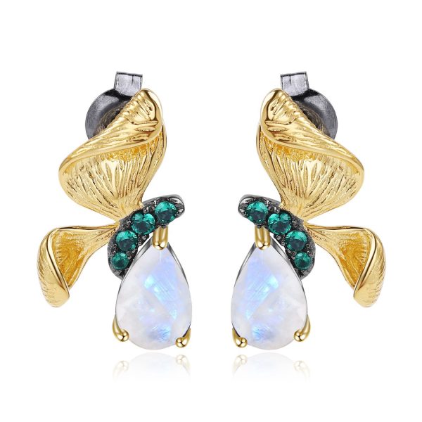 Gemstone Earrings-C7758E - 图片 5