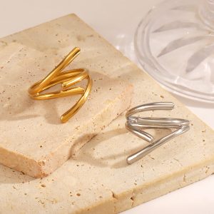 Stainless steel line ring